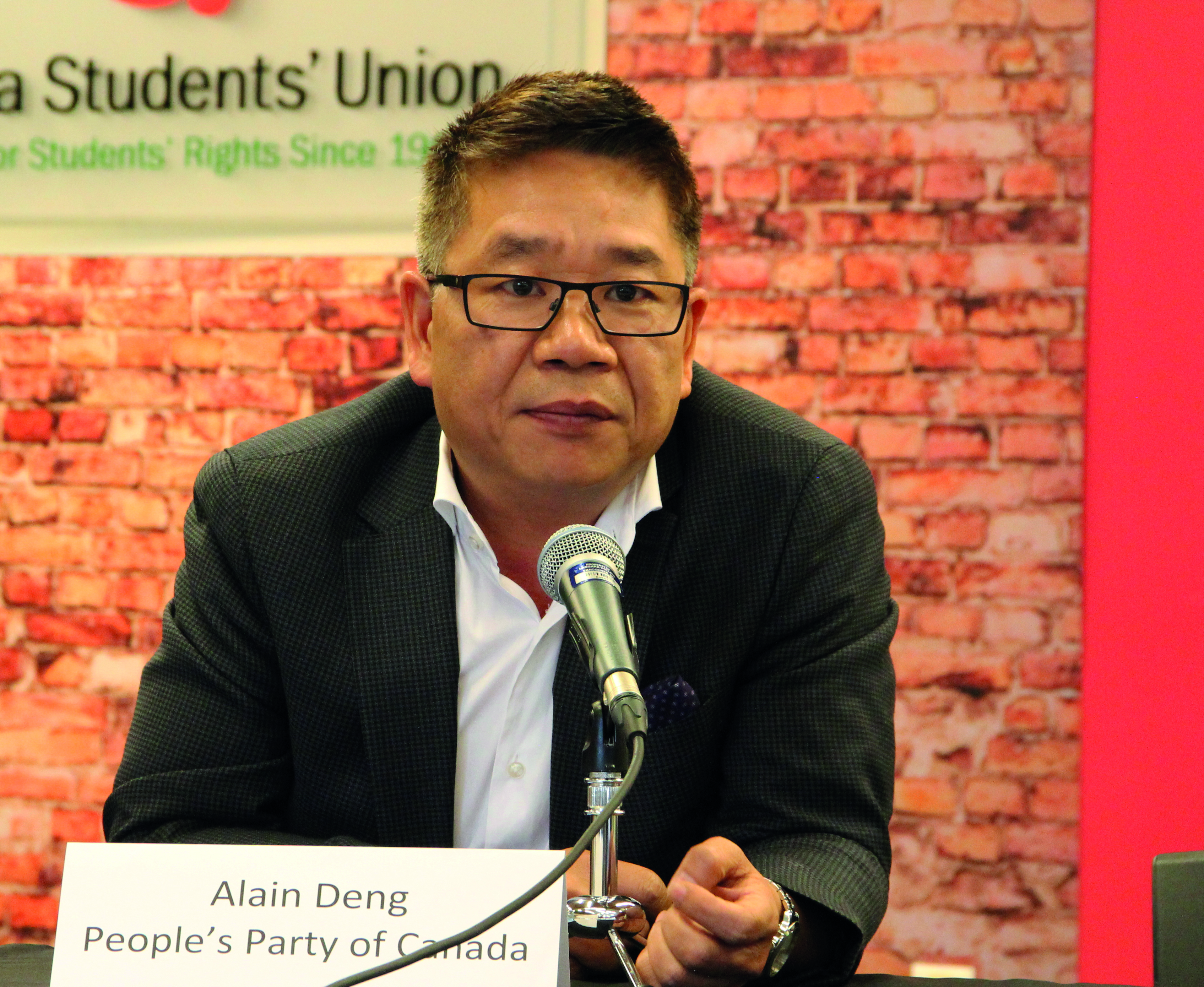 Alain Deng at LSU debate 08/10/19