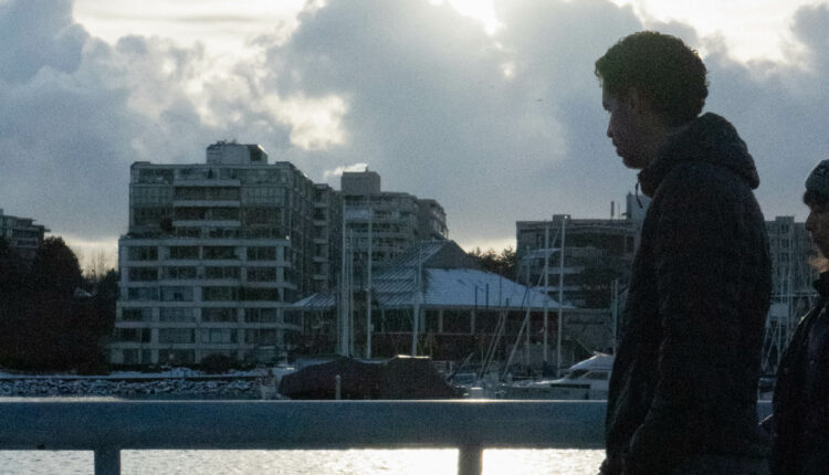 Vancouver residents make the most of the waether on Nov 30