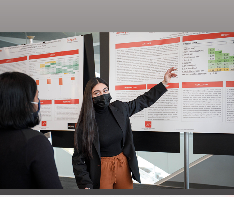Applied Research Day 2022 had students projects on full display for the public to view and ask questions.